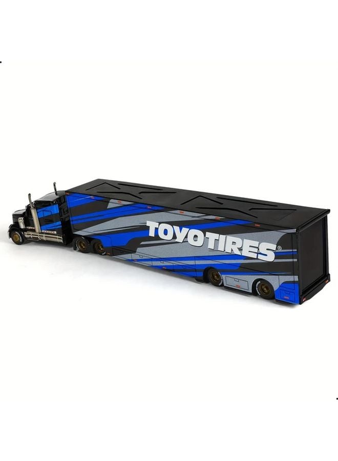 Maisto 1 64 Scale International Lonestar Diecast Metal Truck Model Blue - Image 5
